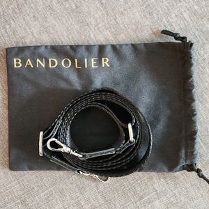 Bandolier Bobby Nylon Adjustable Strap In Black/Silver